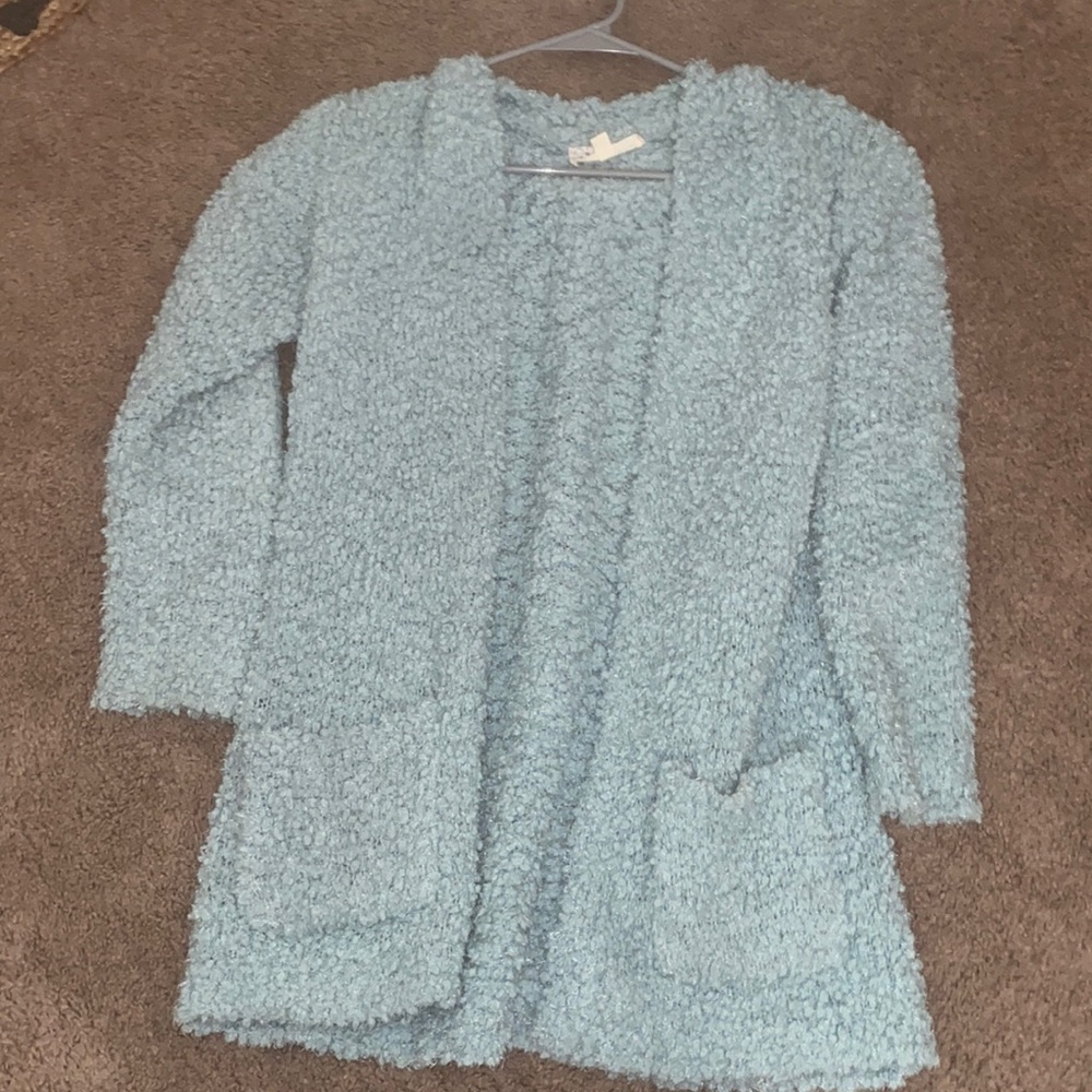 Greenish/blue cardigan